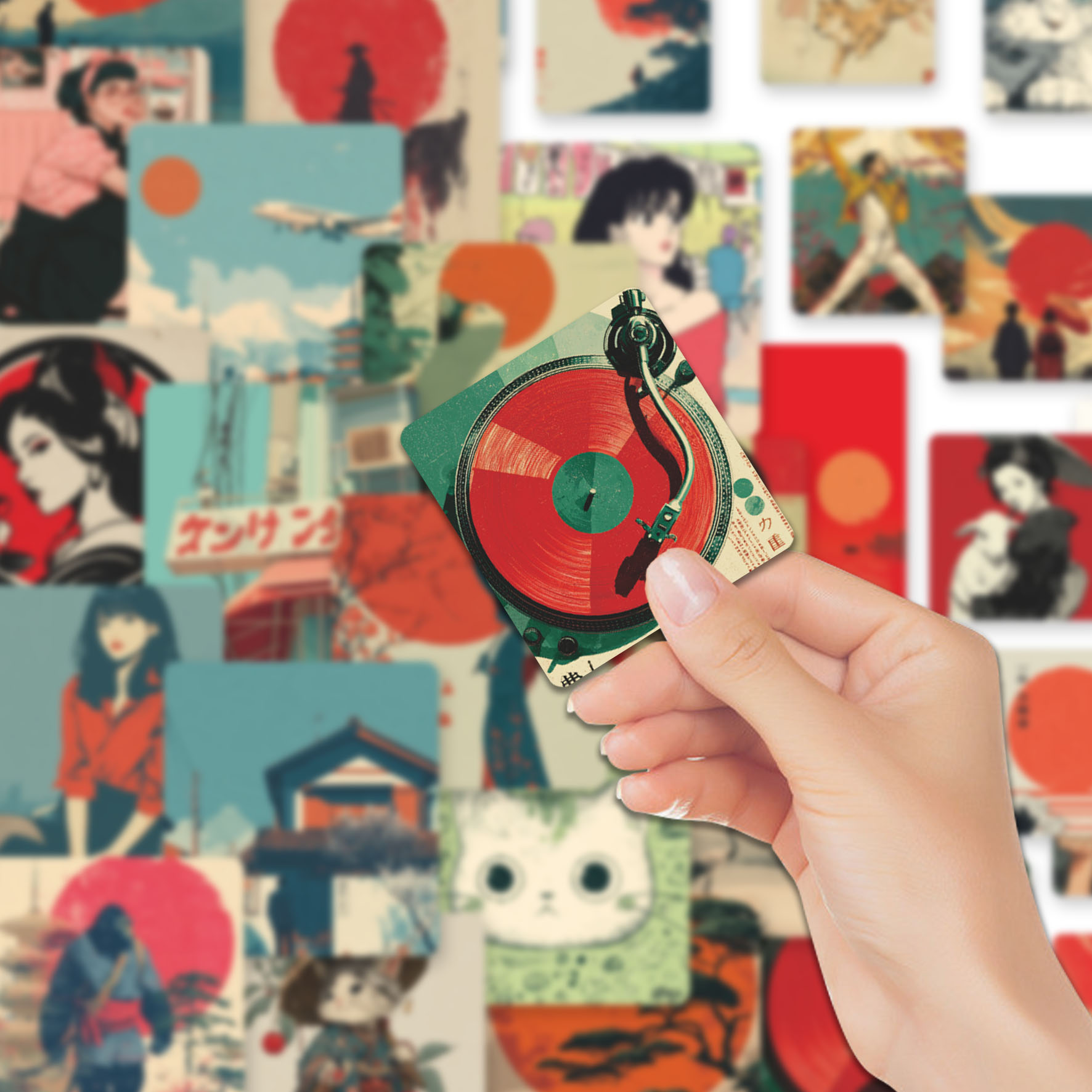 58 adesivi in vinile a tema vi - Japanese Culture Lifestyle recensione e prezzo